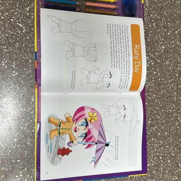 NWT Draw Manga drawing kit By Christopher Hart - Picture 4 of 4